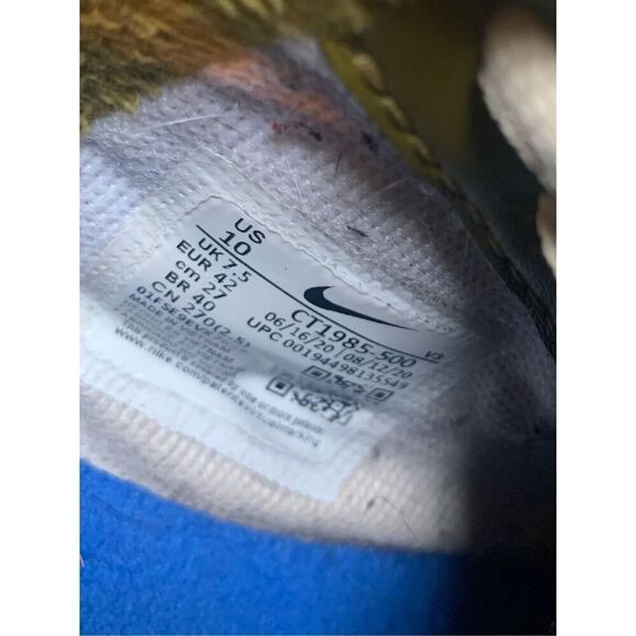 Nike Women's Multicolor Air Force 1 Shadow Sneakers CT1985-500 Athletic Sneaker - Picture 11 of 11